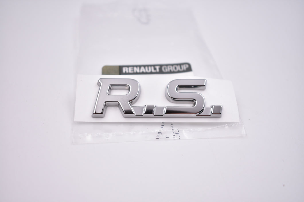 Logo Emblema Renault Sport Megane 4 Clio IV Monograma delantero RS Rejilla - MLBMOTOR
