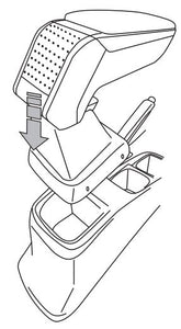 Armrest Armrest Armster S AR10 Suzuki Vitara IV 2015-2020 SDA5664
