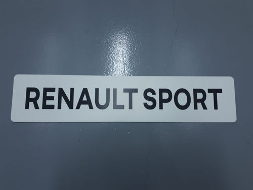 ORIGINAL Renault Sport Nummernschild Arkana, Captur, Megane, Kadjar, Clio
