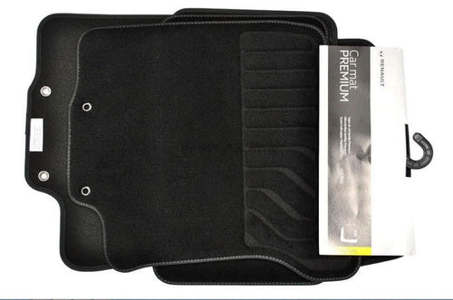Juego de 4 alfombrillas textiles premium Renault Koleos II 2016-2022  ORIGINALES 8201679939
