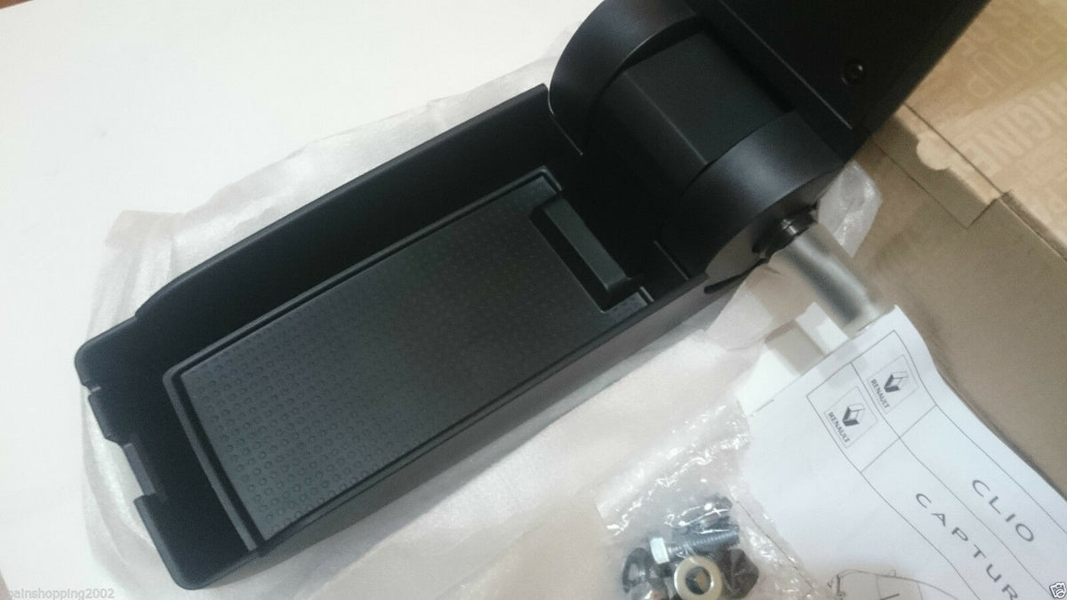 Renault Captur I and Clio IV armrests in black original Renault ...